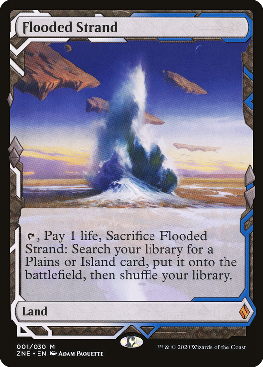 Flooded Strand (ZNE-001) - Zendikar Rising Expeditions