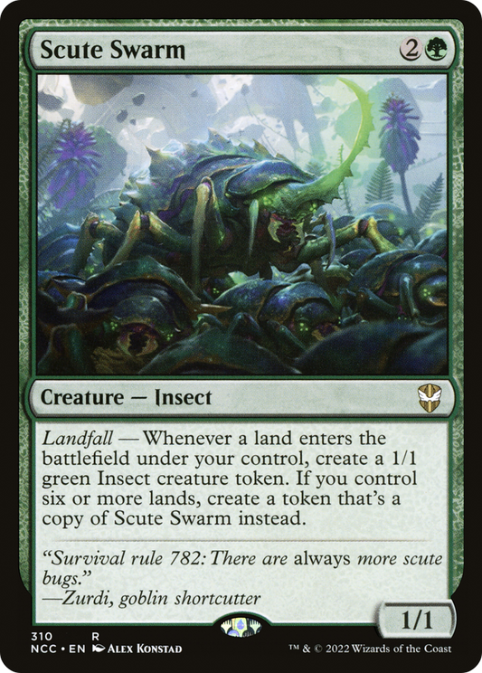 Scute Swarm (NCC-310) - New Capenna Commander