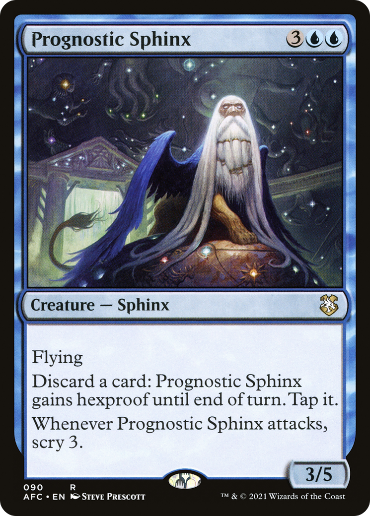 Prognostic Sphinx (AFC-090) - Forgotten Realms Commander