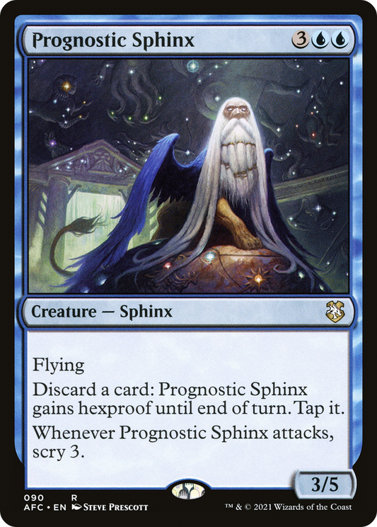 Prognostic Sphinx (AFC-090) - Forgotten Realms Commander