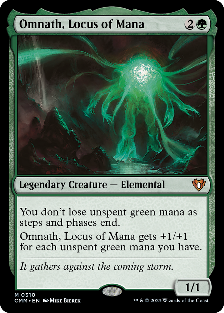 Omnath, Locus of Mana (CMM-310) - Commander Masters Foil