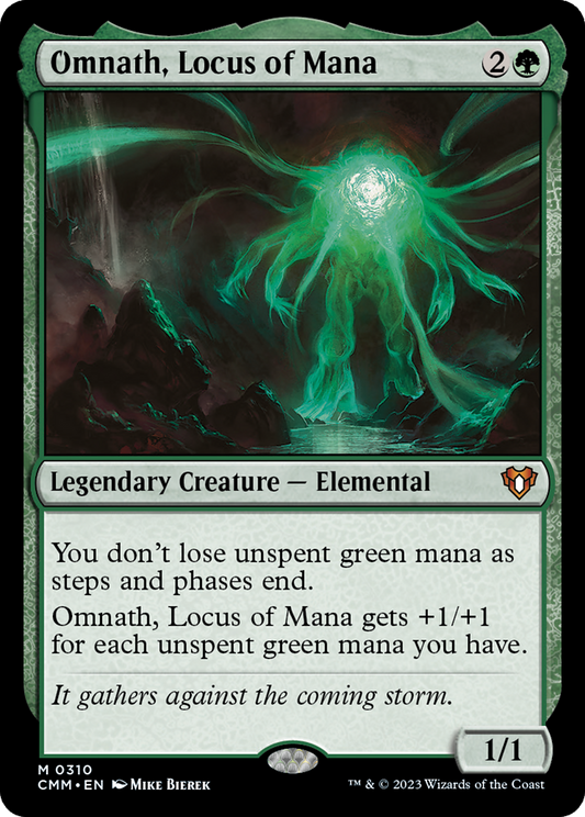 Omnath, Locus of Mana (CMM-310) - Commander Masters Foil