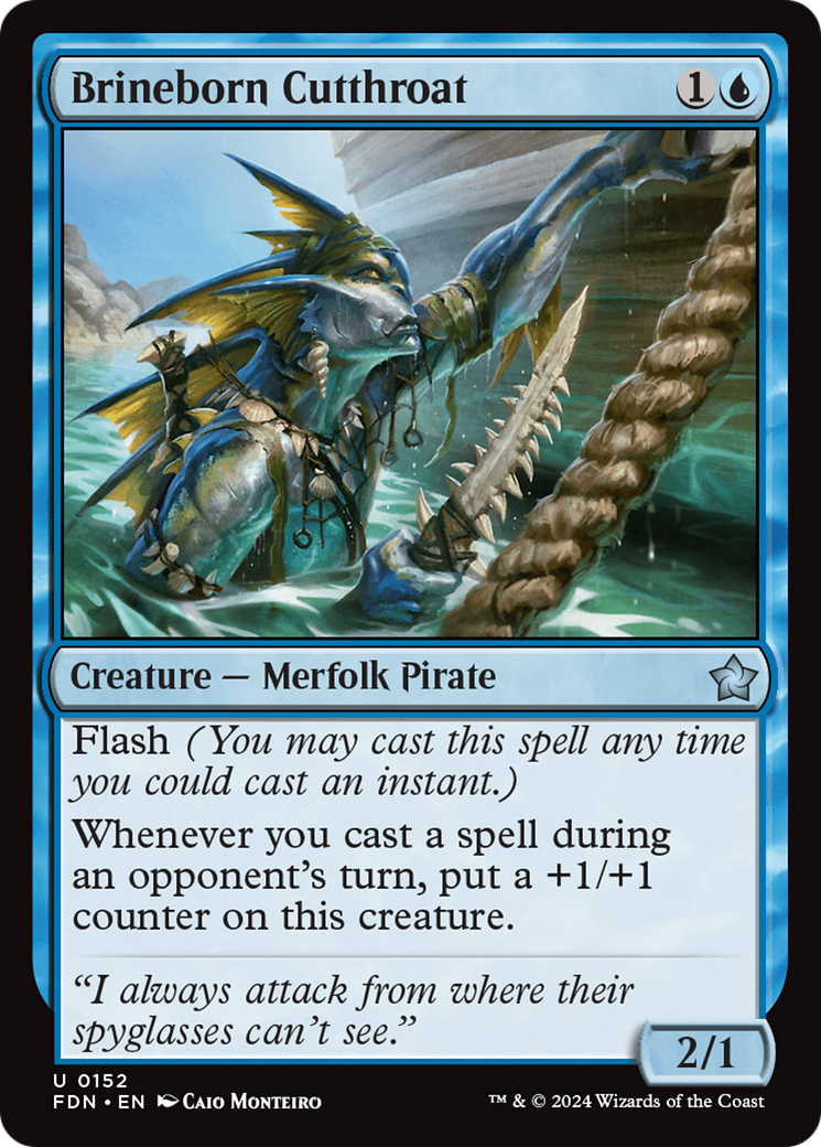 Brineborn Cutthroat (FDN-152) - Foundations Foil