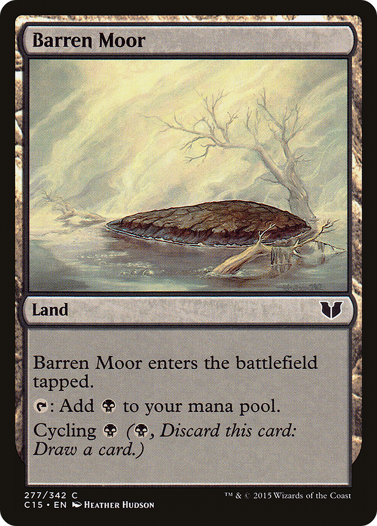 Barren Moor (C15-277) - Commander 2015