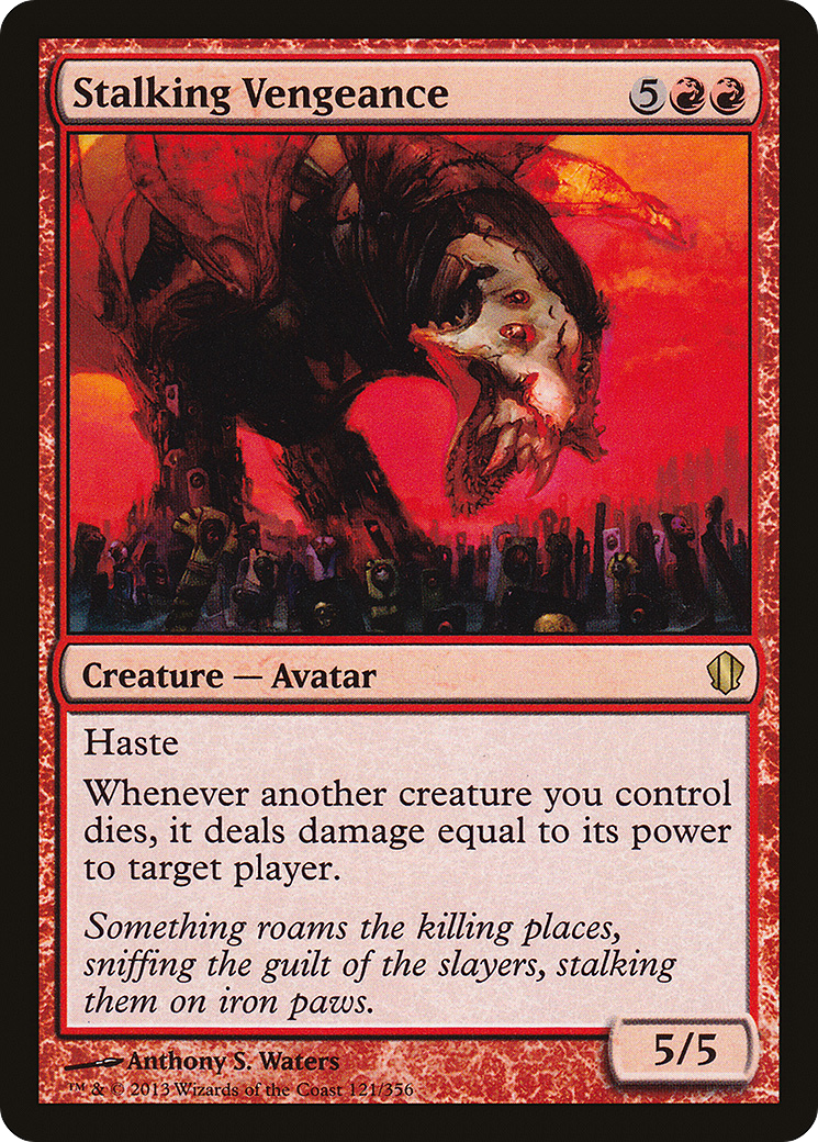 Stalking Vengeance (C13-121) - Commander 2013