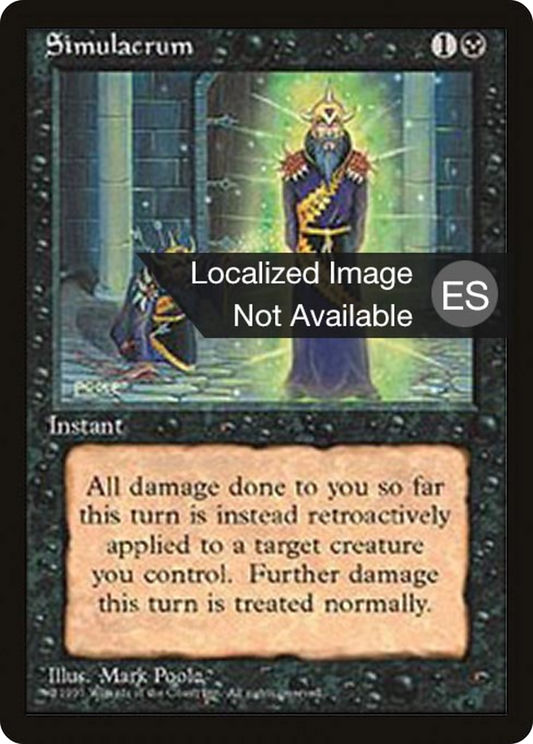 Simulacrum (4BB-161) - Fourth Edition Foreign Black Border