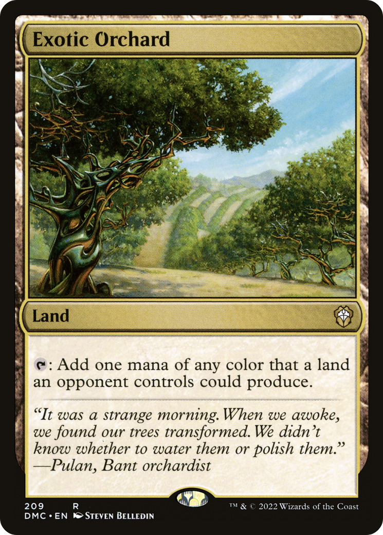 Exotic Orchard (DMC-209) - Dominaria United Commander