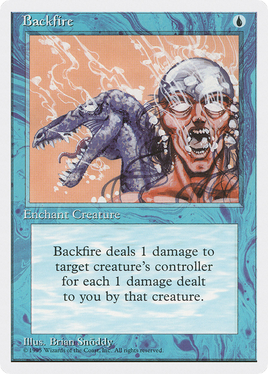 Backfire (4ED-062) - Fourth Edition