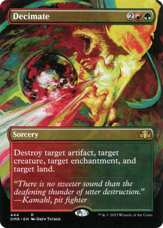 Decimate (Borderless) (DMR-444) - Dominaria Remastered (Borderless)