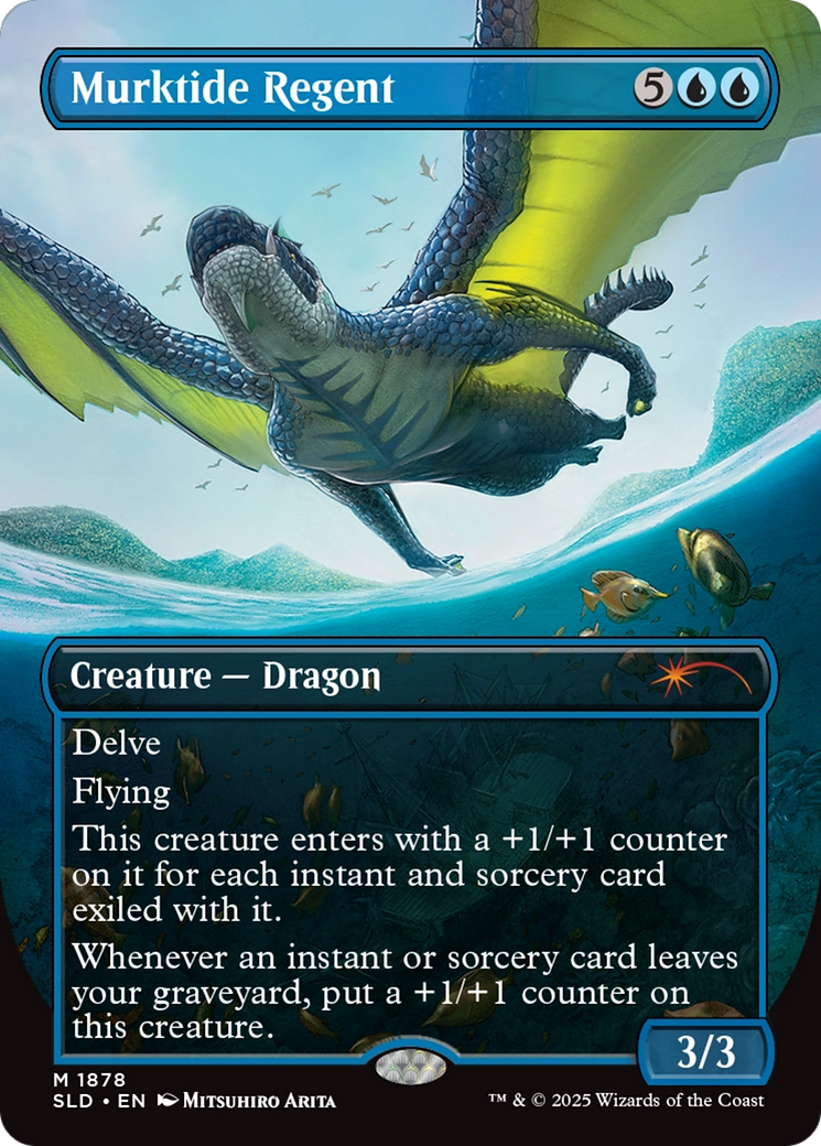 Murktide Regent (SLD-1878) - Secret Lair Drop Foil