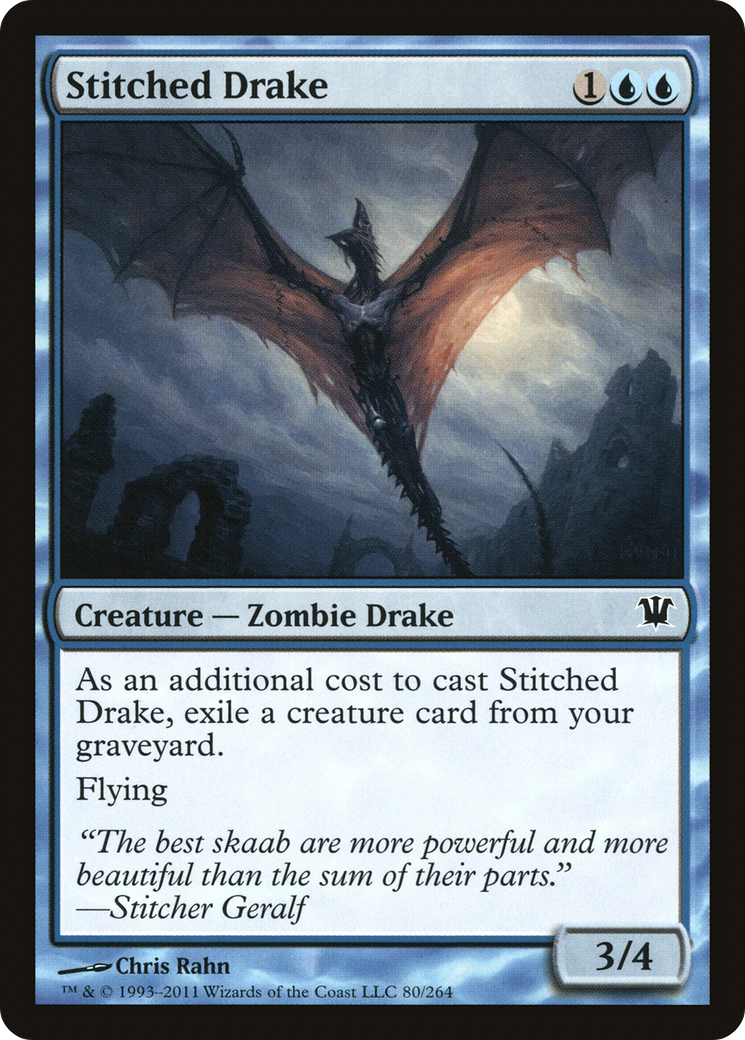 Stitched Drake (ISD-080) - Innistrad