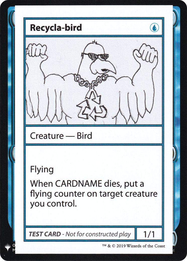 Recycla-bird (CMB1-028) - Mystery Booster Playtest Cards 2019