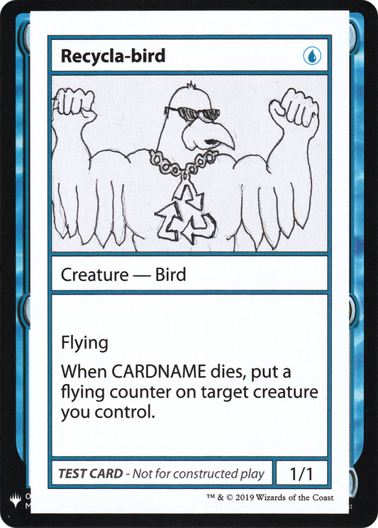 Recycla-bird (CMB1-028) - Mystery Booster Playtest Cards 2019