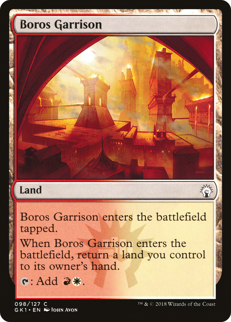 Boros Garrison (GK1-098) - GRN Guild Kit