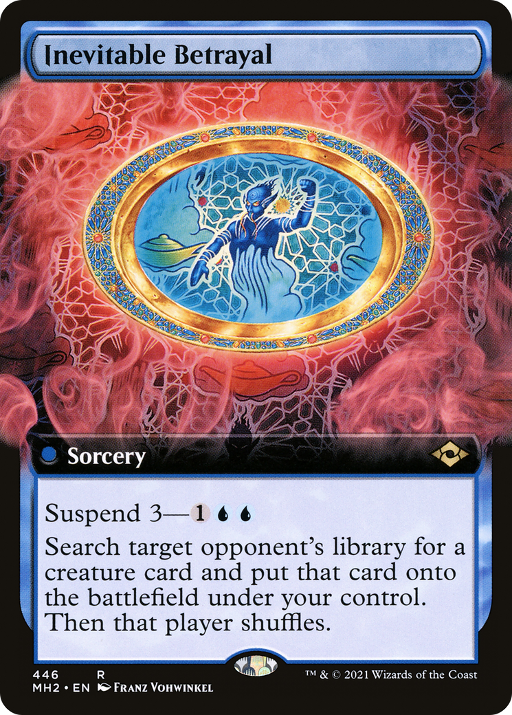 Inevitable Betrayal (Extended Art) (MH2-446) - Modern Horizons 2: (Extended Art)