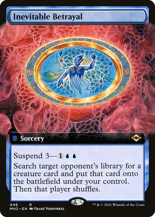 Inevitable Betrayal (Extended Art) (MH2-446) - Modern Horizons 2: (Extended Art)