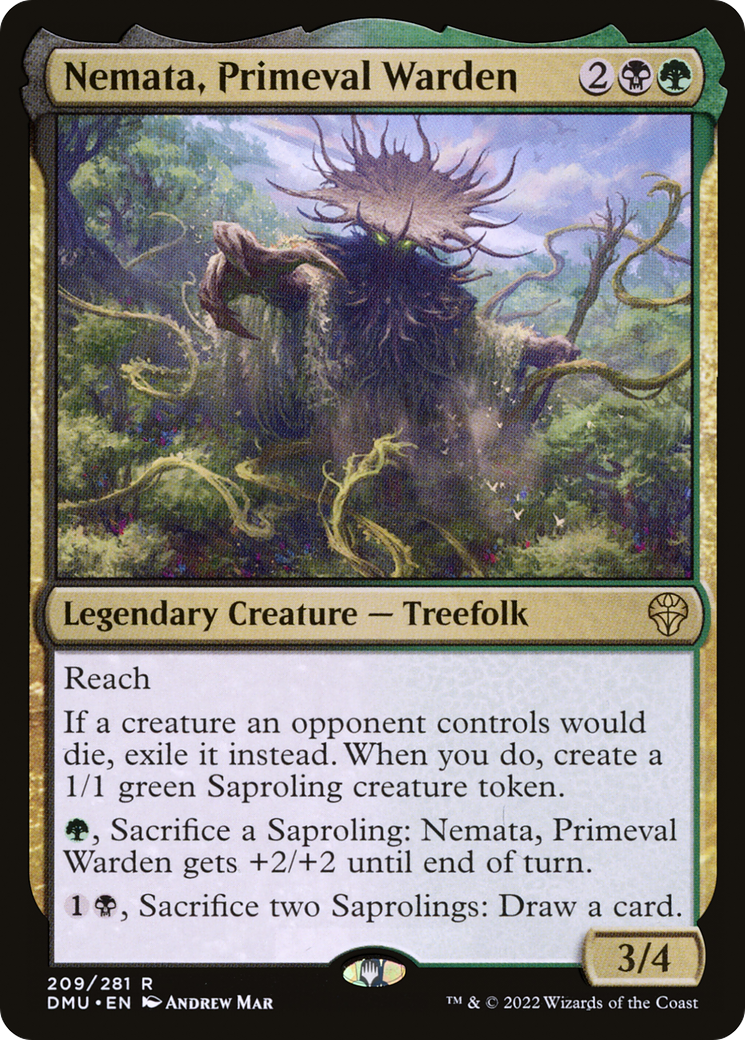 Nemata, Primeval Warden (DMU-209) - Dominaria United Foil