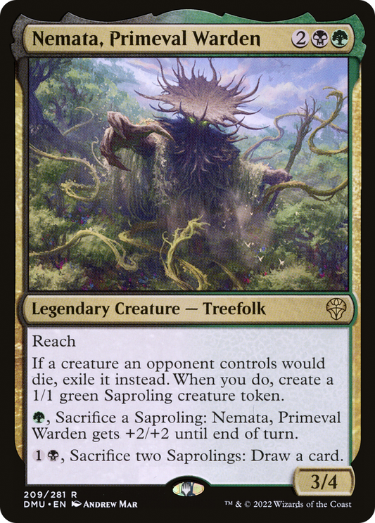 Nemata, Primeval Warden (DMU-209) - Dominaria United Foil