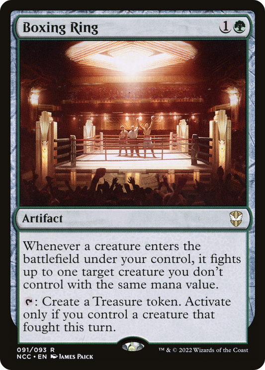 Boxing Ring (NCC-091) - New Capenna Commander Foil