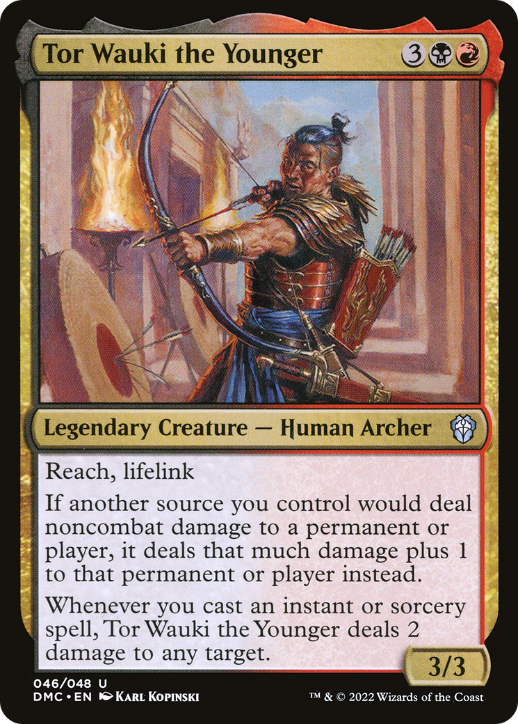 Tor Wauki the Younger (DMC-046) - Dominaria United Commander