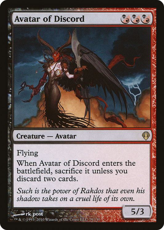 Avatar of Discord (ARC-079) - Archenemy