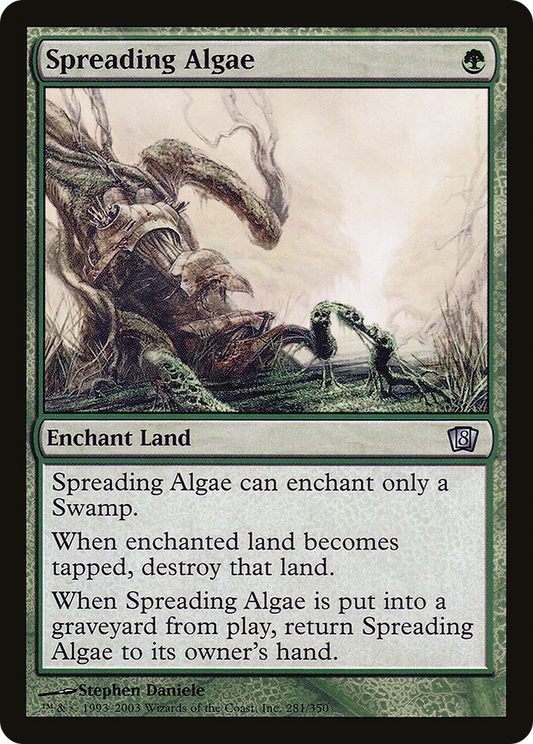 Spreading Algae (8ED-281★) - Eighth Edition Foil