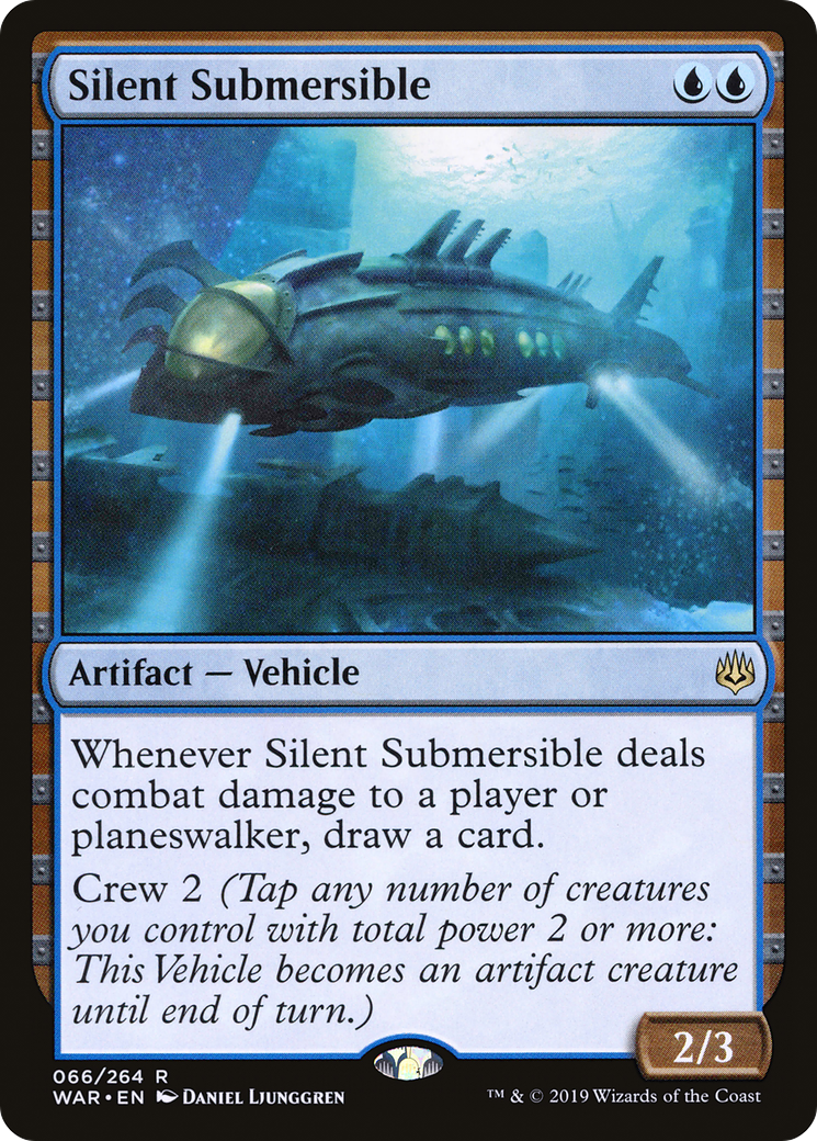 Silent Submersible (WAR-066) - War of the Spark Foil