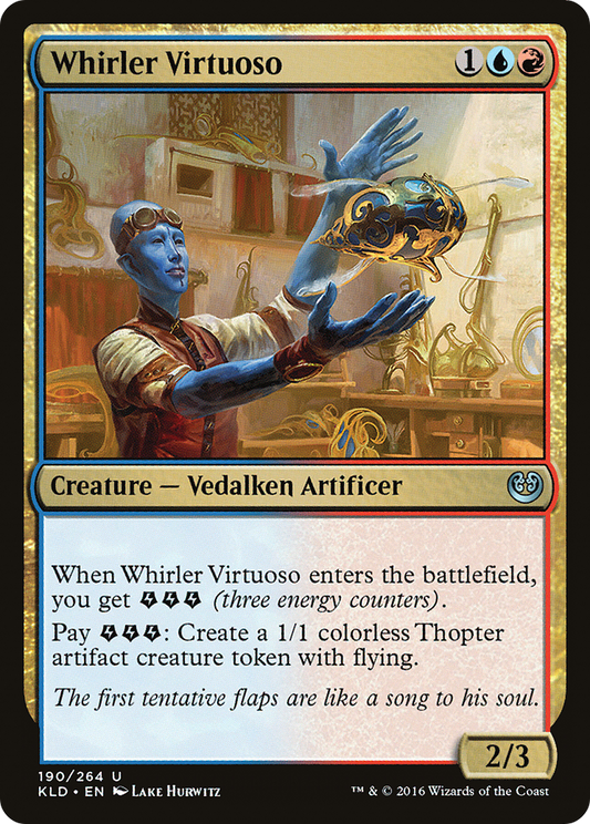 Whirler Virtuoso (KLD-190) - Kaladesh