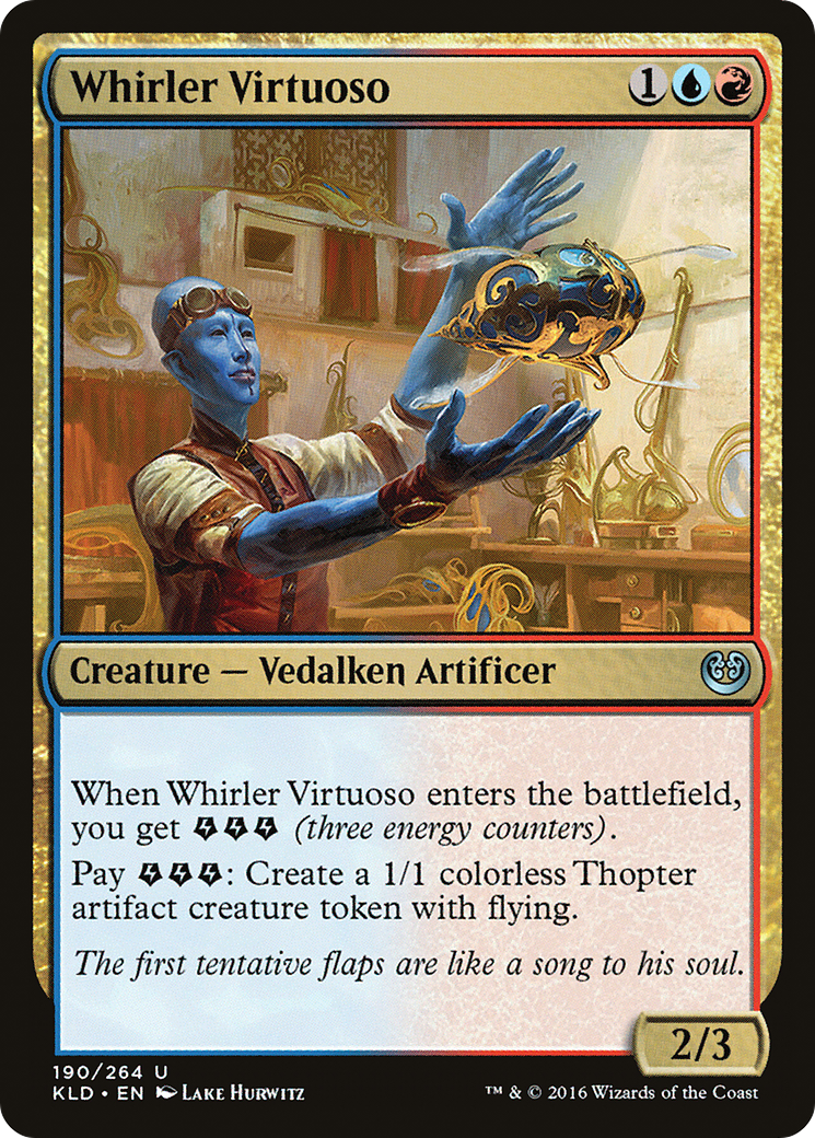 Whirler Virtuoso  (KLD-190) - Kaladesh