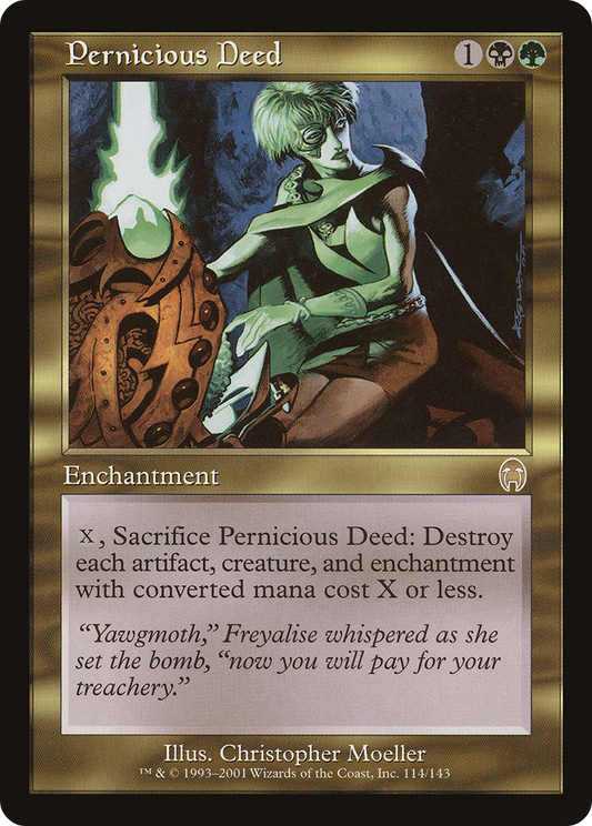 Pernicious Deed (APC-114) - Apocalypse Foil