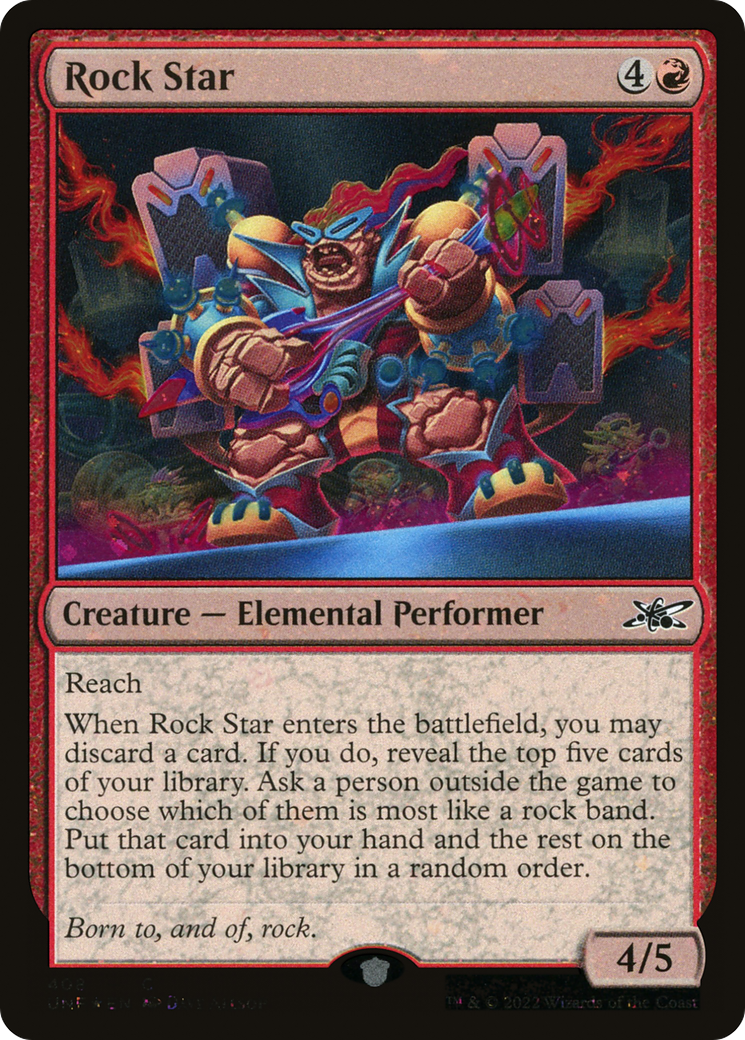 Rock Star (UNF-408) - Unfinity Foil