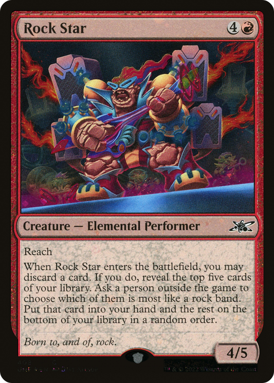 Rock Star (UNF-408) - Unfinity Foil