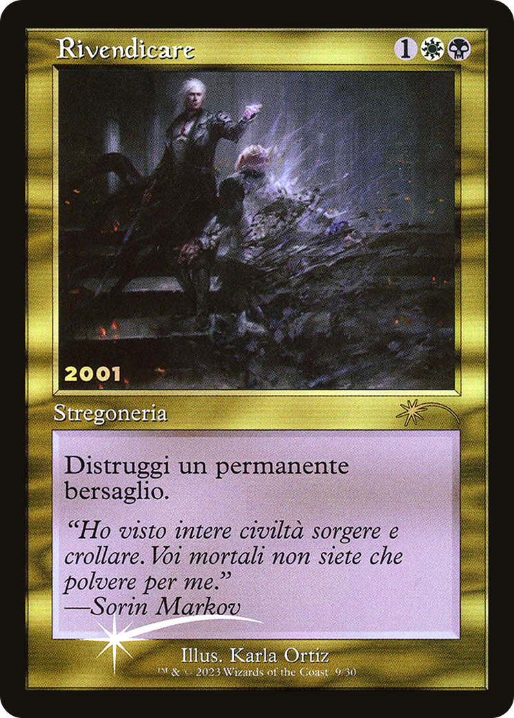 Vindicate (P30A-009) - 30th Anniversary Play Promos Foil