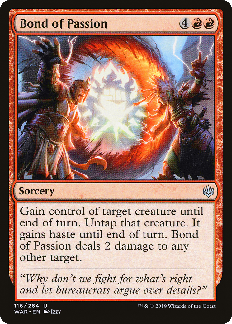 Bond of Passion (WAR-116) - War of the Spark Foil