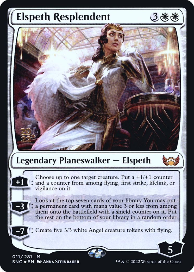 Elspeth Resplendent (PSNC-11S) - Streets of New Capenna Promos Foil