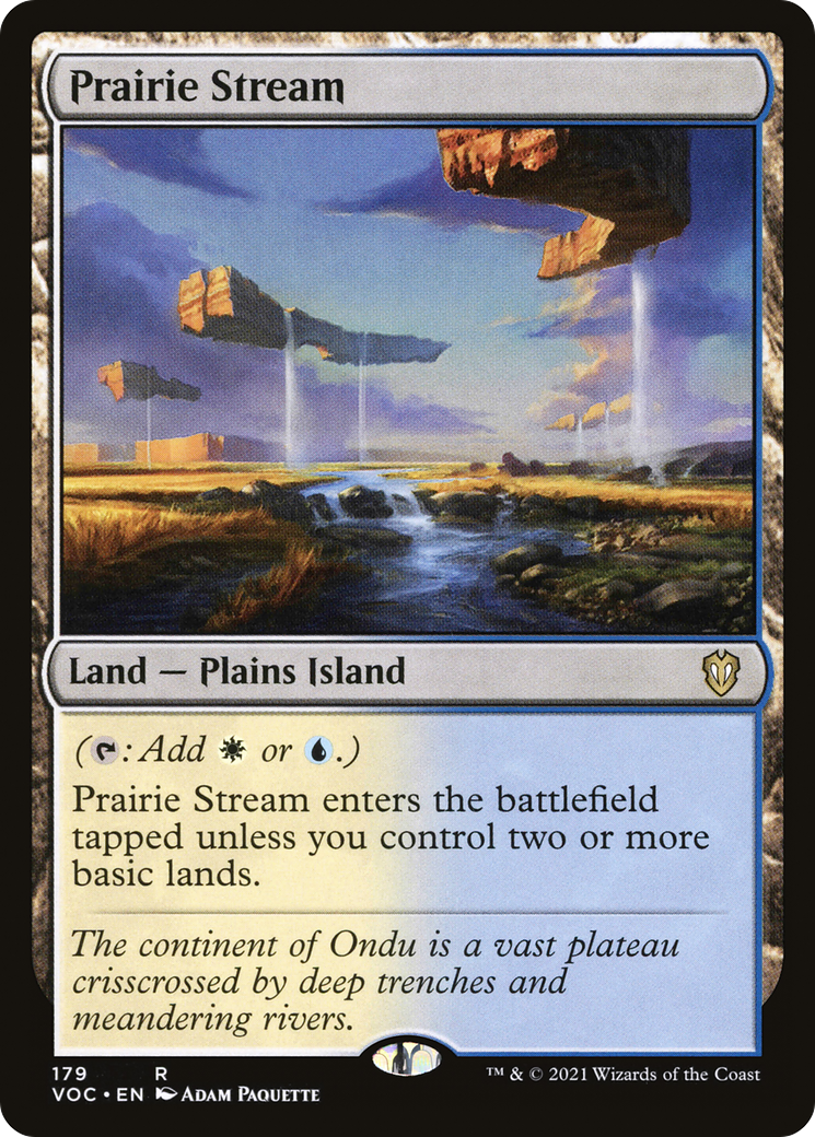 Prairie Stream (VOC-179) - Crimson Vow Commander