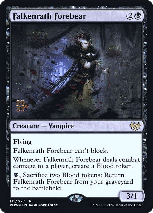 Falkenrath Forebear (PVOW-111S) - Innistrad: Crimson Vow Promos Foil