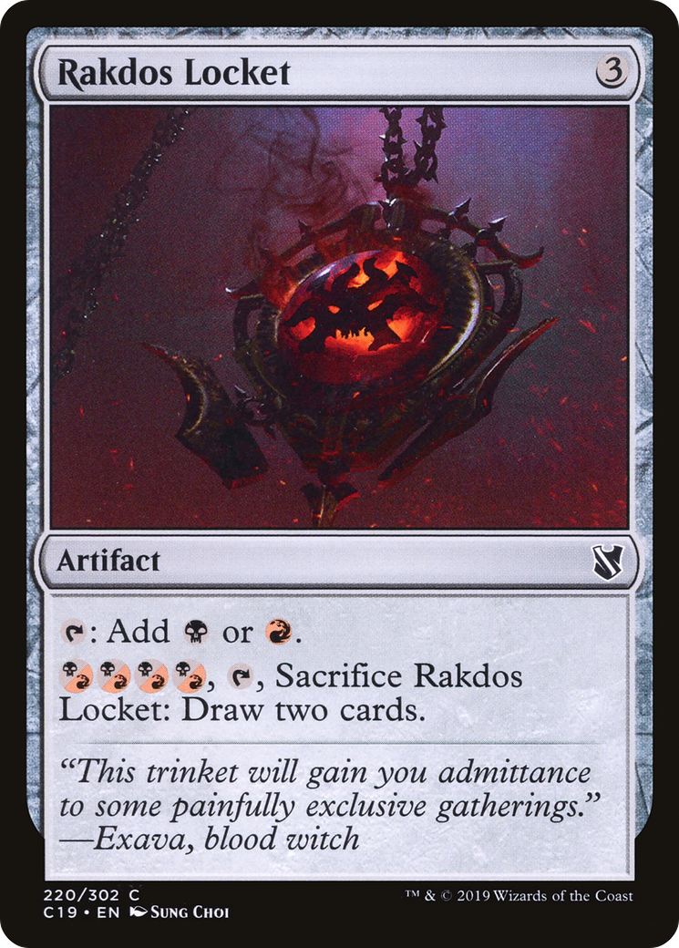 Rakdos Locket (C19-220) - Commander 2019