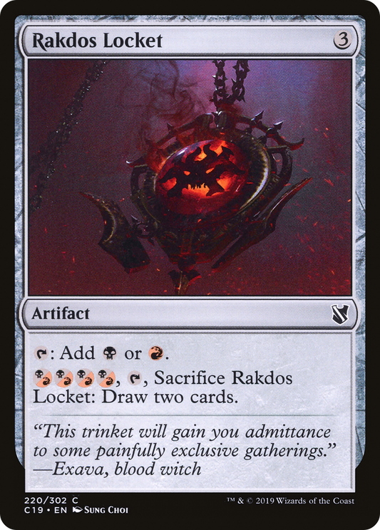 Rakdos Locket (C19-220) - Commander 2019