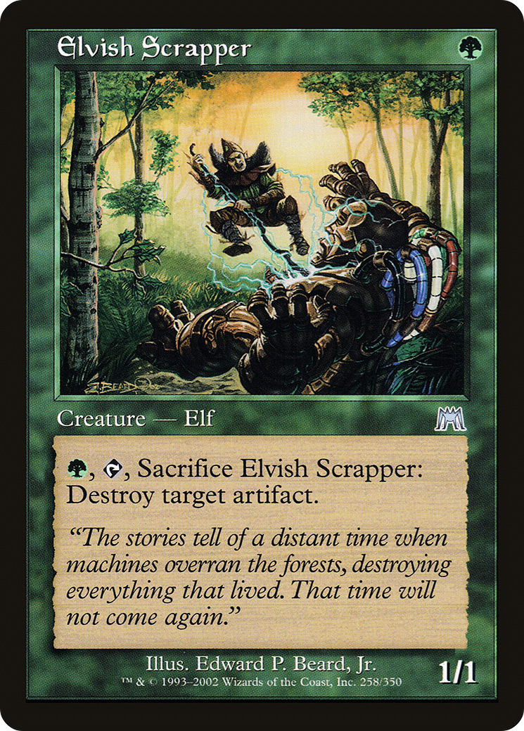 Elvish Scrapper (ONS-258) - Onslaught Foil