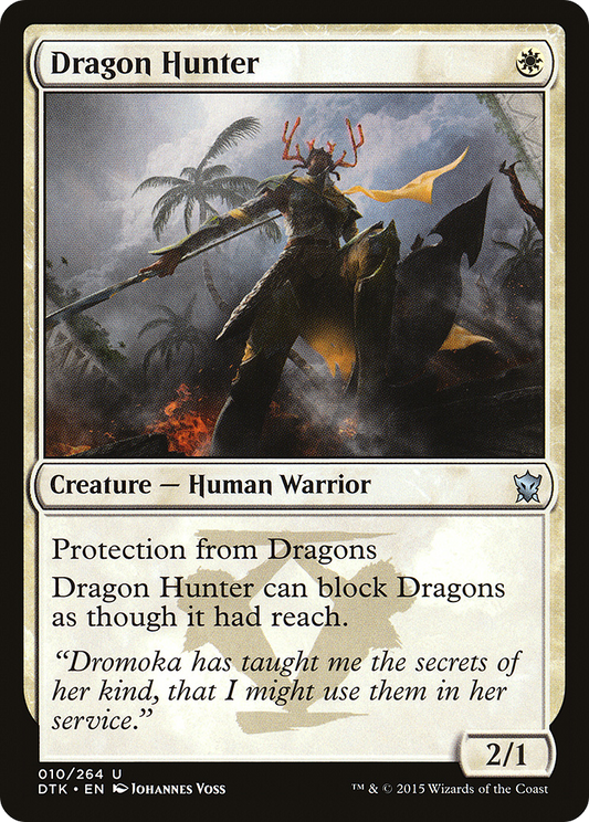 Dragon Hunter (DTK-010) - Dragons of Tarkir