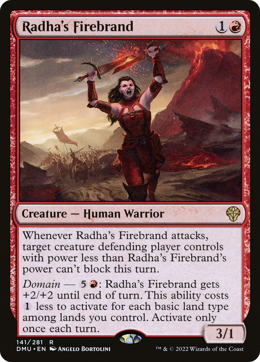 Radha's Firebrand (DMU-141) - Dominaria United