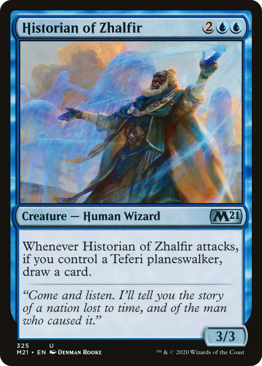 Historian of Zhalfir (M21-325) - Core Set 2021