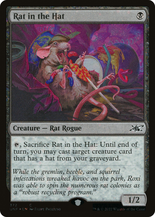 Rat in the Hat (UNF-372) - Unfinity Foil