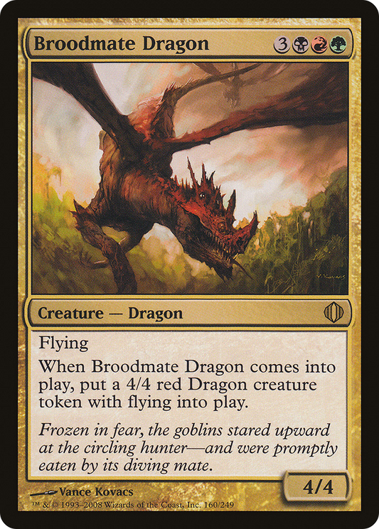 Broodmate Dragon (ALA-160) - Shards of Alara Foil