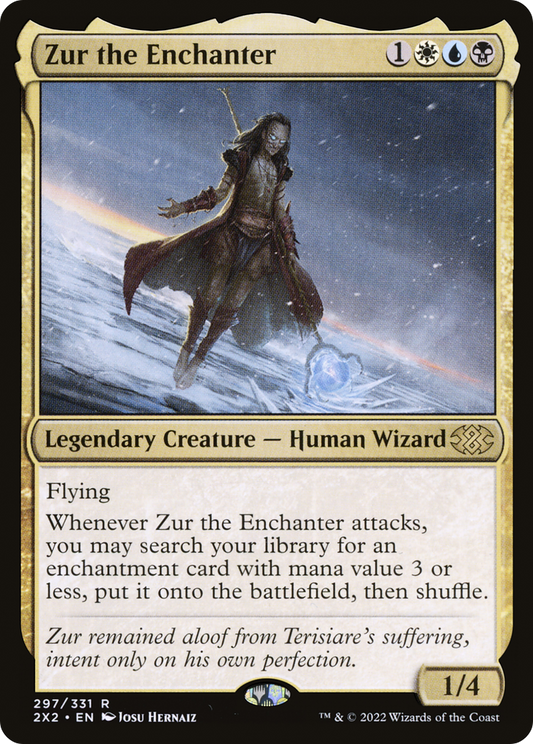 Zur the Enchanter (2X2-297) - Double Masters 2022 Foil