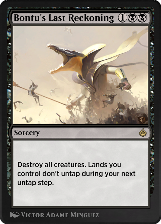 Bontu's Last Reckoning (AKR-096) - Amonkhet Remastered