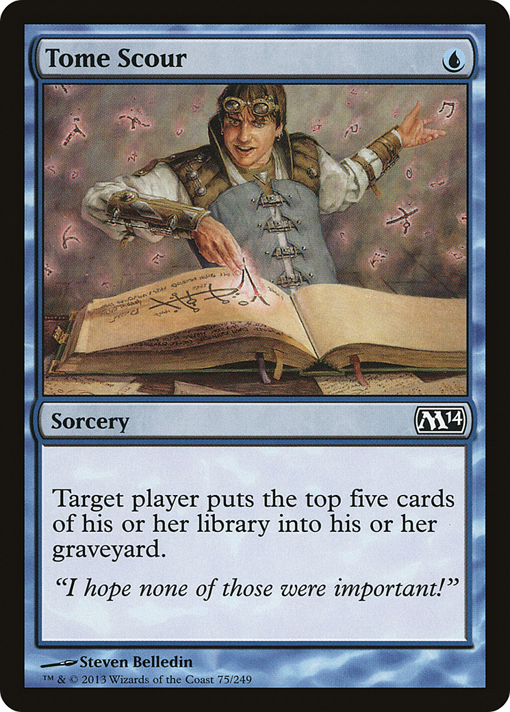 Tome Scour (M14-075) - Magic 2014