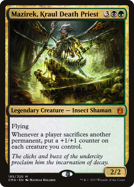 Mazirek, Kraul Death Priest (CMA-185) - Commander Anthology