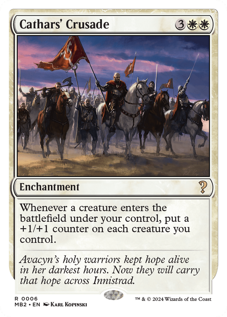 Cathars' Crusade (MB2-006) - Mystery Booster 2